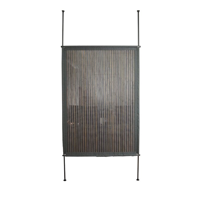 Hogge 48'' W x 120'' H Bamboo/Rattan Single Panel Room Divider (2 Boxes)