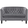 Load image into Gallery viewer, Holderman 49&quot; Chesterfield Rolled Arm Loveseat LX4607