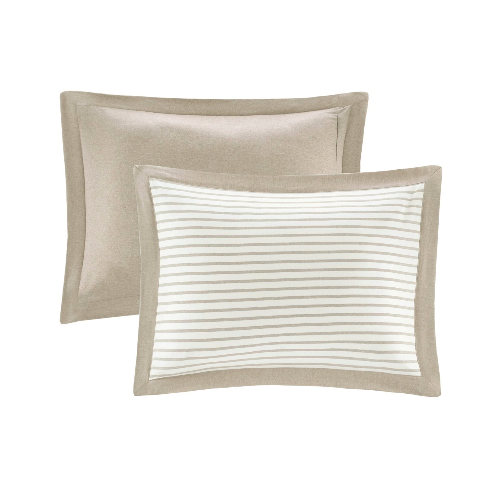 Full/Queen Comforter + 2 Shams Tan Holton Reversible Comforter Set SC586