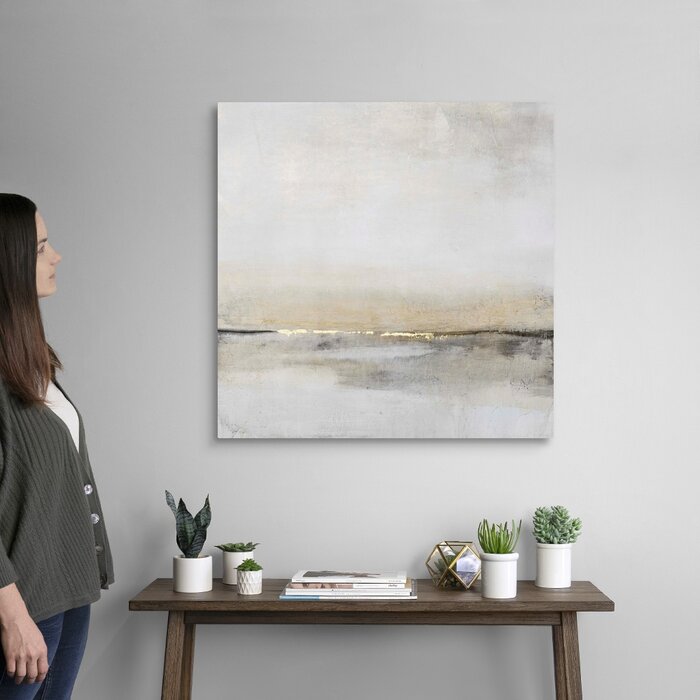 30" H x 30" W x 1.25" D Horizontal Flow I by Timothy O' Toole - Painting on Canvas