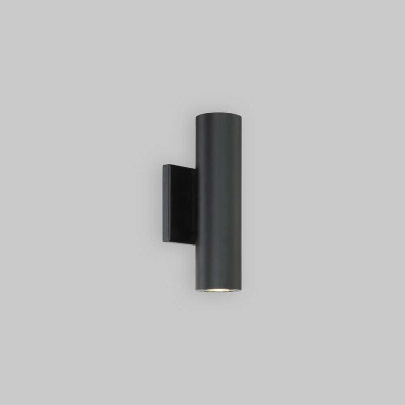 Black Howse 4'' H Integrated LED Outdoor Armed Sconce VB322