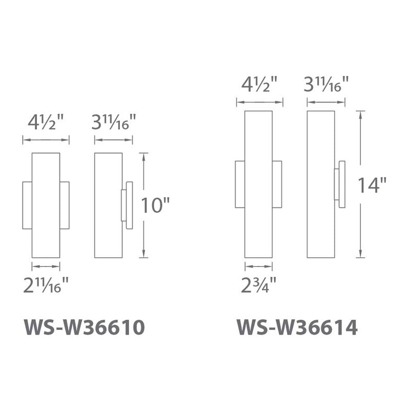 Black Howse 4'' H Integrated LED Outdoor Armed Sconce VB323