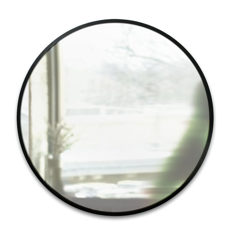 Black Hub Modern & Contemporary Accent Mirror ss656