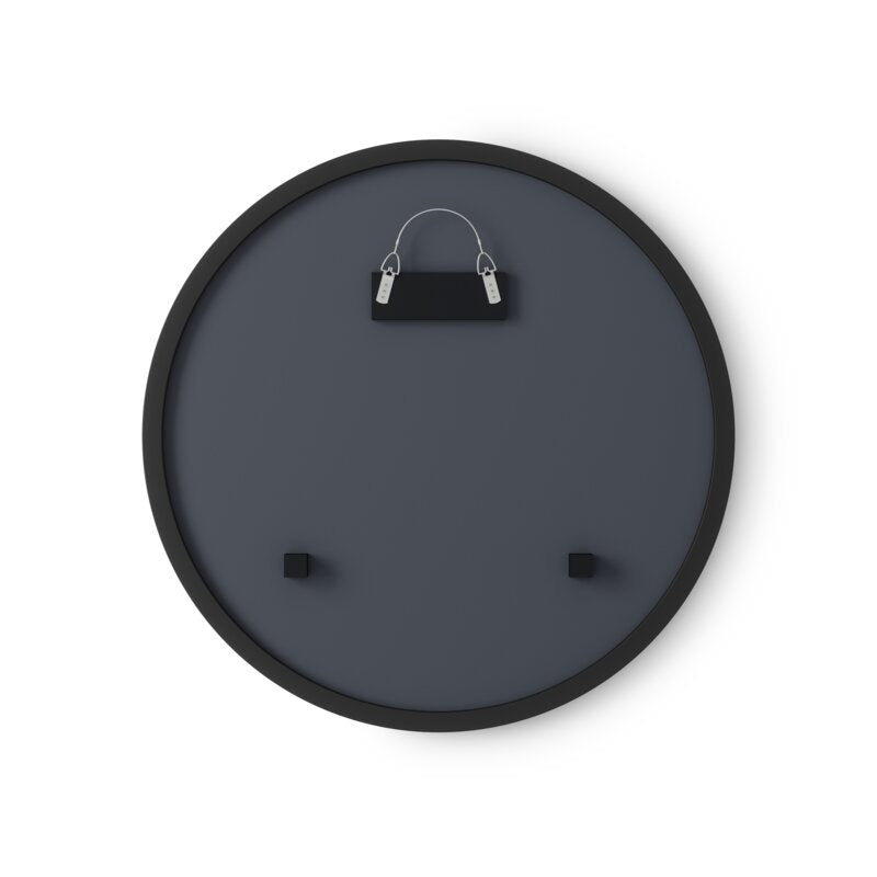 Black Hub Modern & Contemporary Accent Mirror ss656
