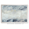 Beige/Blue/Gray 'Hushed V' by Paul Cezanne - Picture Frame Painting Print pt637