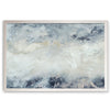 Beige/Blue/Gray 'Hushed V' by Paul Cezanne - Picture Frame Painting Print pt637