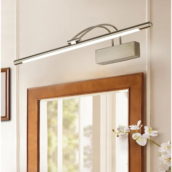 Silver Hyler 1 - Light LED Vanity Light