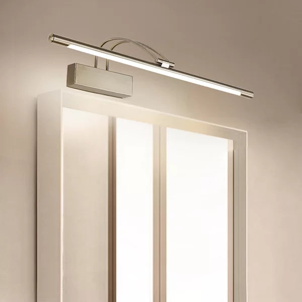 Silver Hyler 1 - Light LED Vanity Light