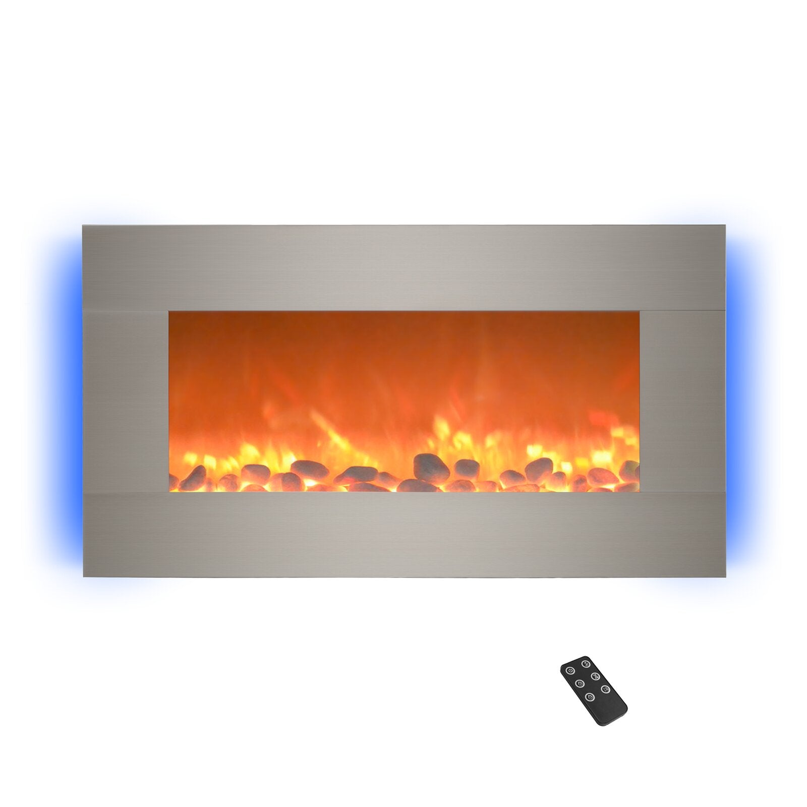 Hyler Wall Mounted Electric Fireplace TTR517