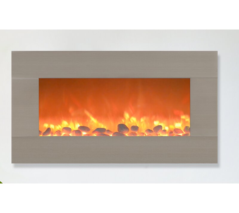 Hyler Wall Mounted Electric Fireplace TTR517