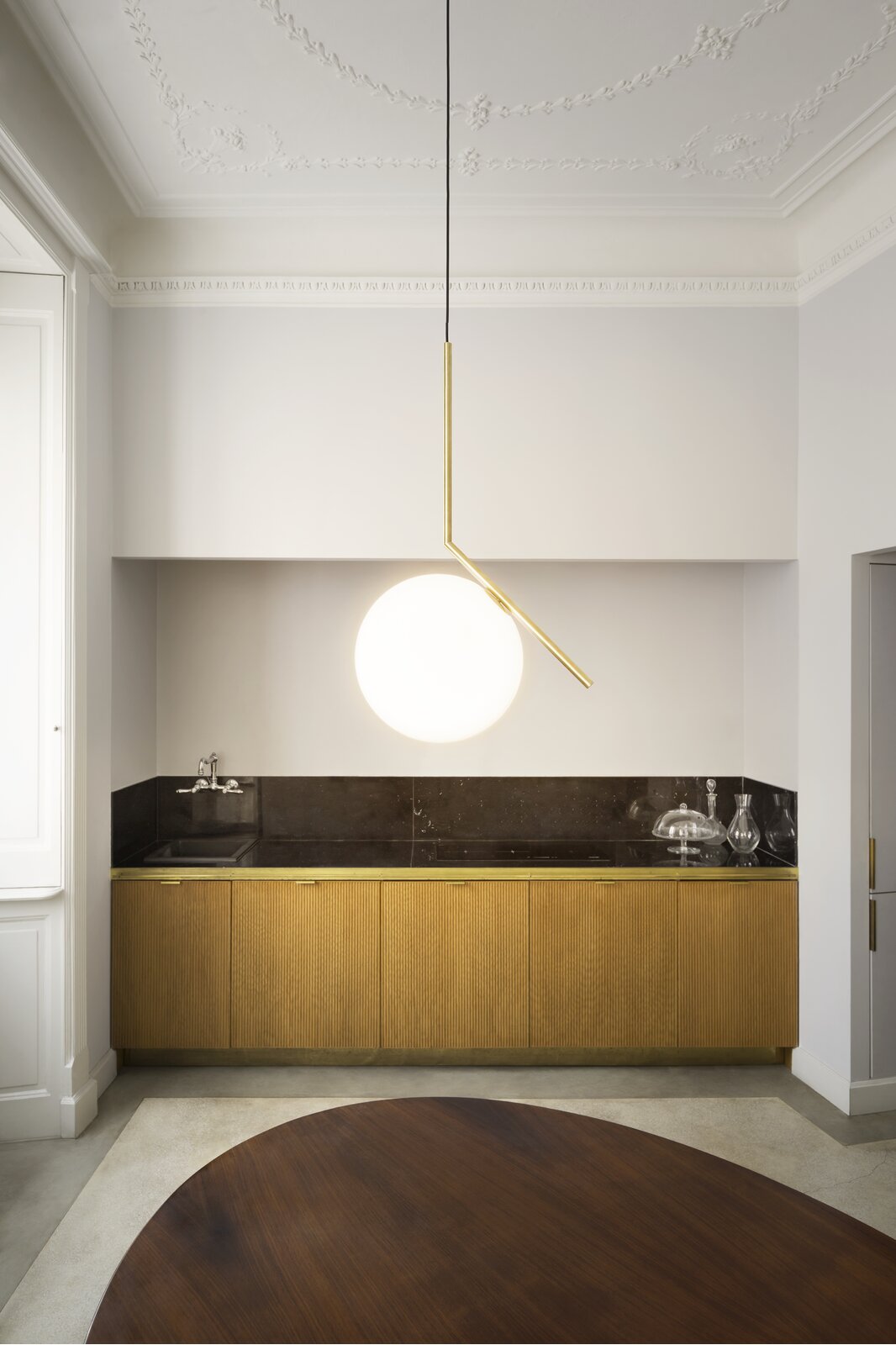 28.3" H x 11.8" W x 11.8" D 1-Light Single Globe for Pendant (Globe ONLY) K7223