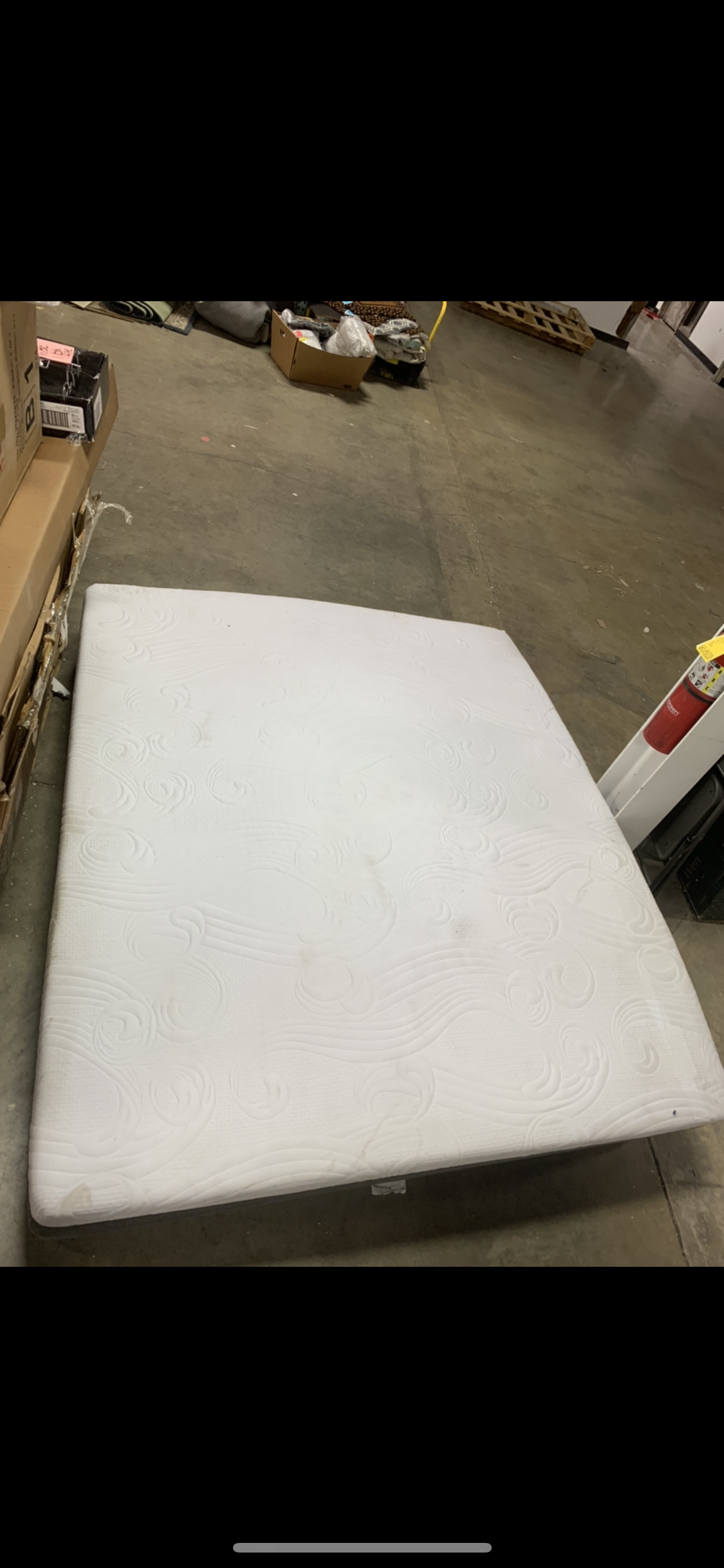 Comforpedic Loft From Beautyrest 12'' Medium Gel Memory Foam Mattress, King (As Is)