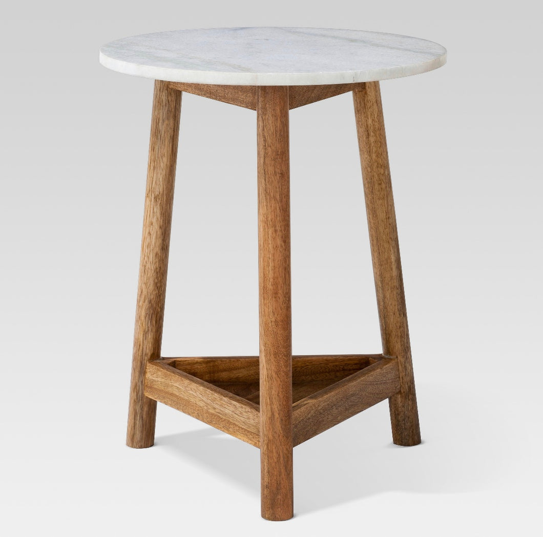 Lanham Marble Top Side Table