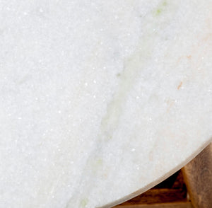 Lanham Marble Top Side Table