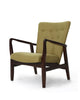 Becker Upholstered Arm Chair in Wasabi Green