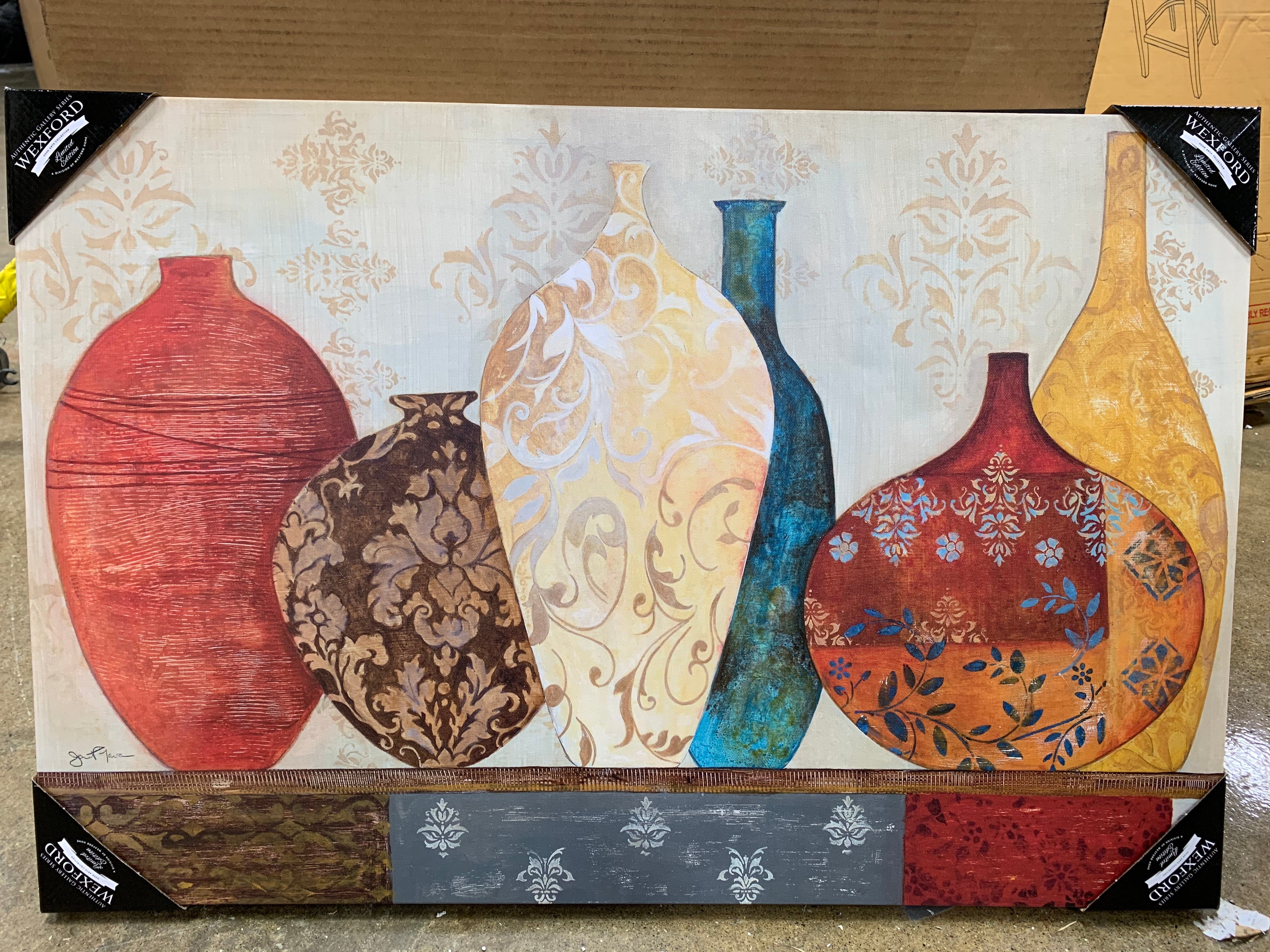 6 vases Dr239