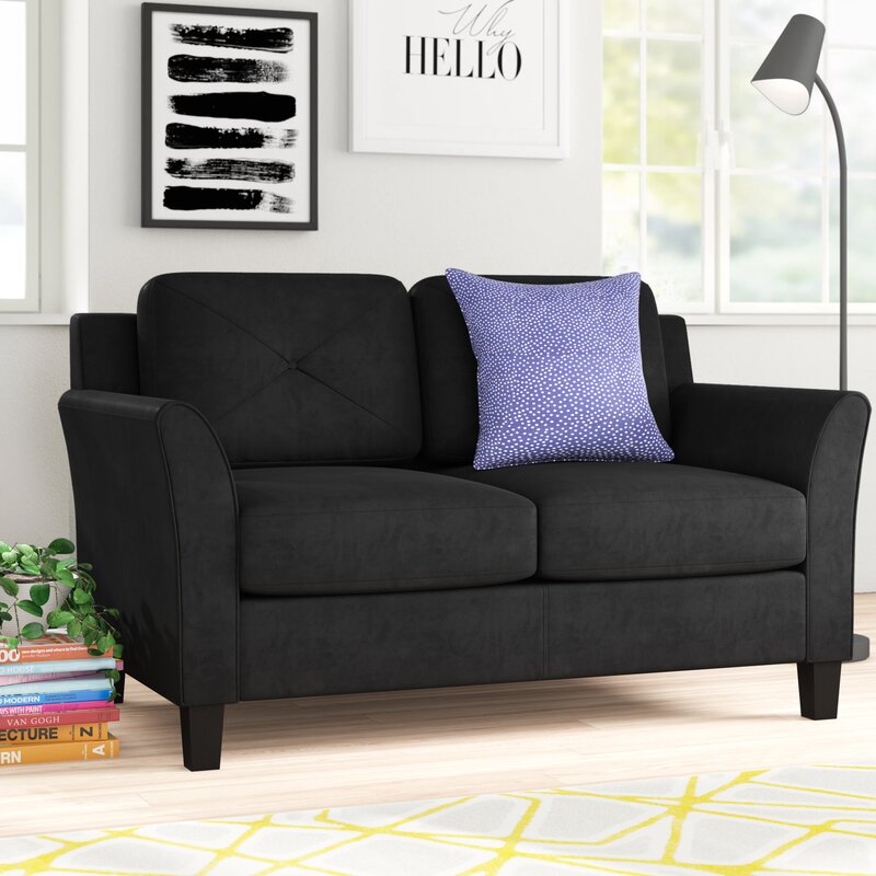 Ibiza 56.3'' Flared Arm Loveseat KB1177-A6-B4-P1