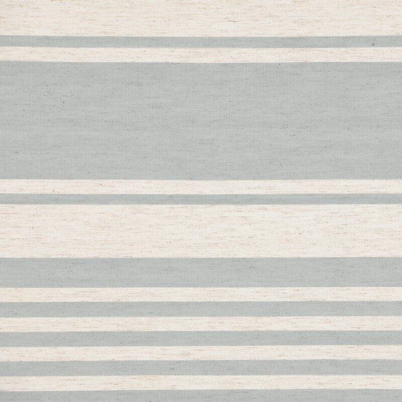 52" W x 45"L Imogene Striped Tailored 52'' Cafe Curtain Spa (Set of 2) B26-HS127