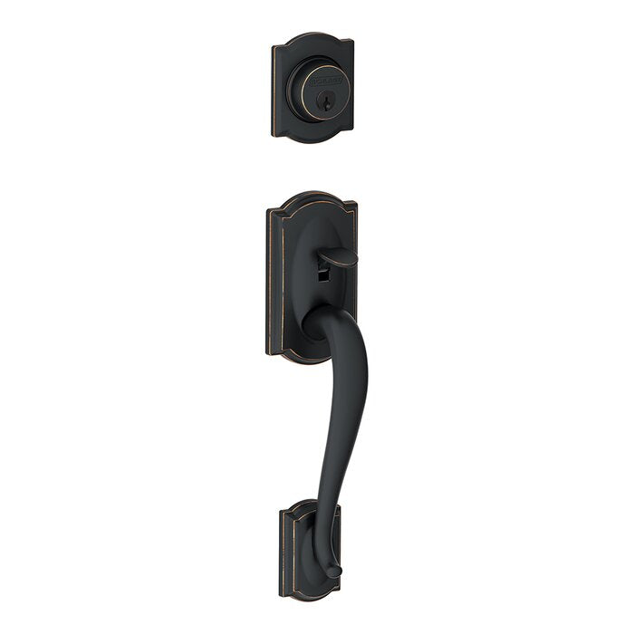 Inactive Exterior Dummy Entry Set, Aged Bronze (#K3265)