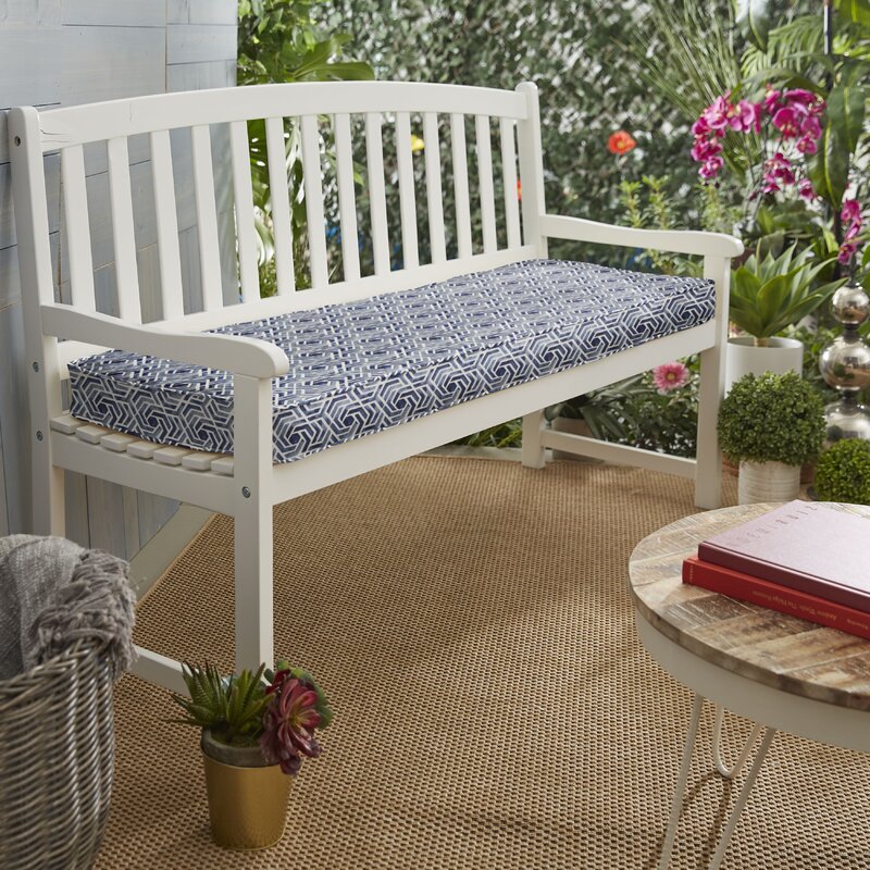 2" H x 60" W x 18" D Indoor/Outdoor Bench Cushion