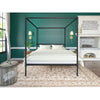 Black Inez King Canopy Bed