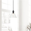 Black Inola 1 - Light Single Cone Pendant