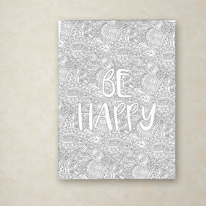 47" H x 35" W x 2" D Inspirational Quotes by Hello Angel - Graphic Art on Canvas