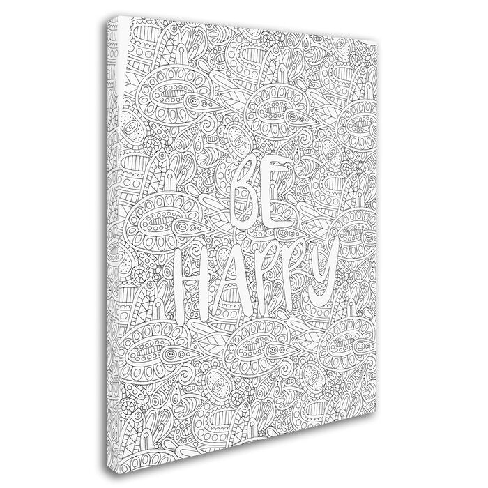 47" H x 35" W x 2" D Inspirational Quotes by Hello Angel - Graphic Art on Canvas
