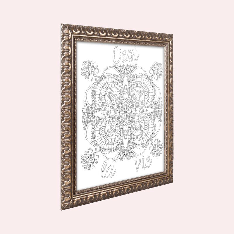 20" H x 16" W x 0.5" D Inspirational Quotes by Hello Angel - Picture Frame Graphic Art on Canvas CYB768