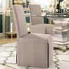 Set of 2 - Io Linen Upholstered Parsons Chair, Cream (#K3081)