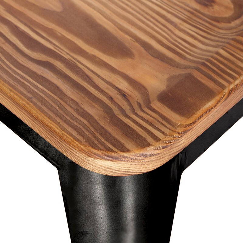 Black Irvington  Solid Wood Counter & Bar Stool (Set of 4) K8494