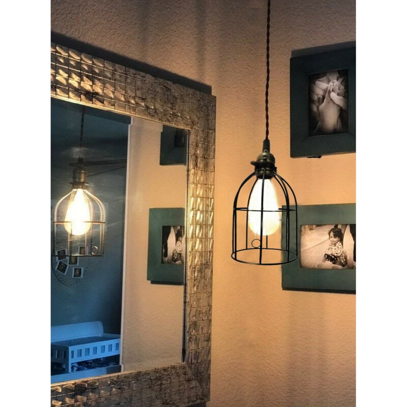 Black Isabeau 1 - Light Single Bell Pendant CR1317