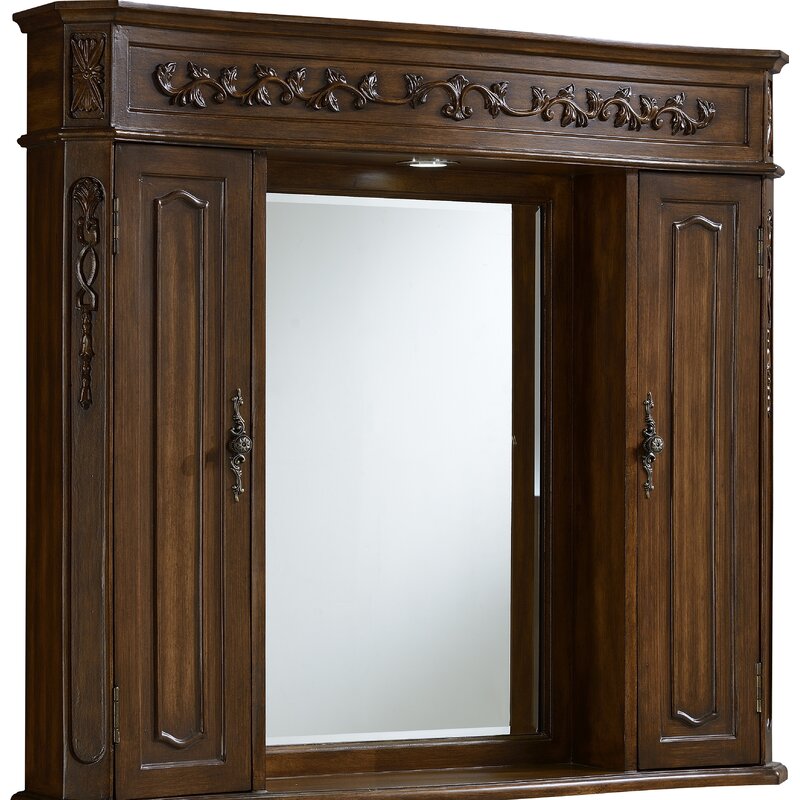 Isadora Surface Mount Framed Medicine with LED Lighting K7127