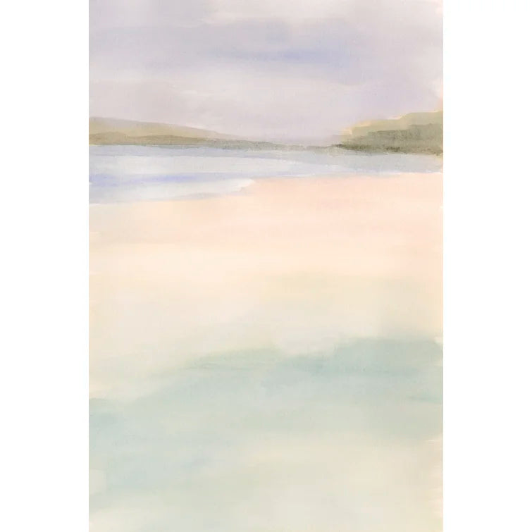 36" H x 24" W x 1.25" D Island Calm I by Stellar Design Studio - Wrapped Canvas Painting