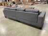 115 Wide Gray 4-Person Sofa