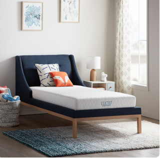 5" Firm Gel and Memory Foam Twin Mattress  JB125