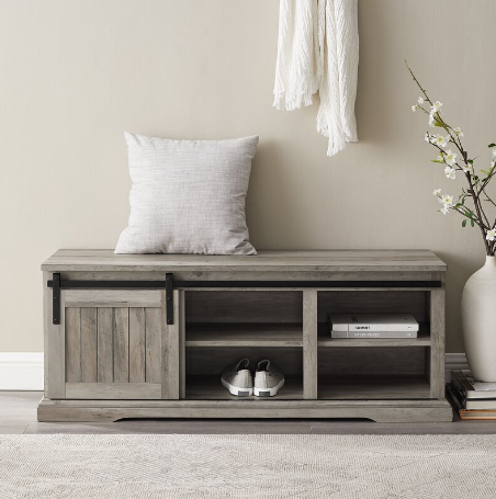 Gracie oaks shreffler shoe storage bench deals