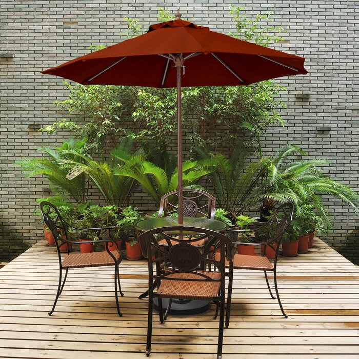 Jacksonport 9' Market Umbrella, Brick (#836)