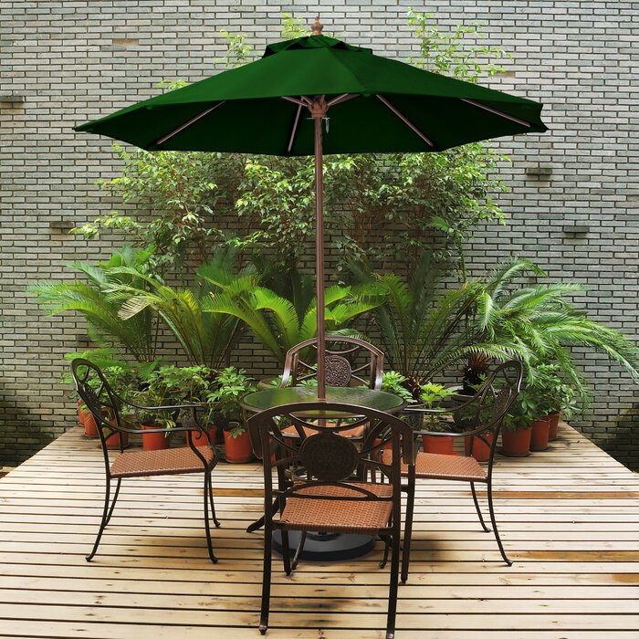 Jacksonport 9' Market Umbrella, Hunter Green (#684)