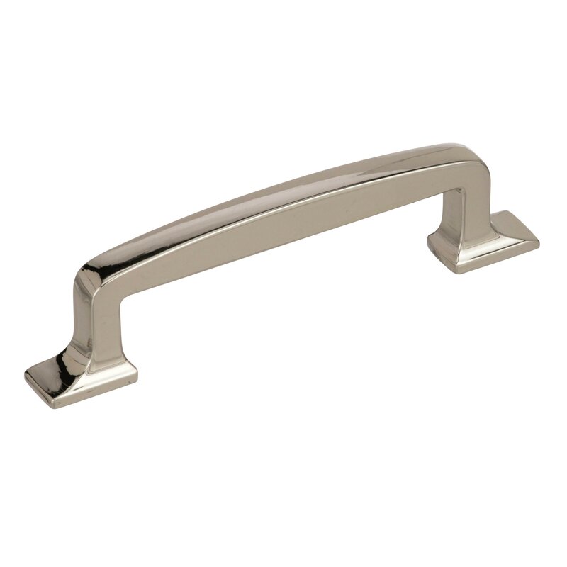 SET OF 5 Polished Nickel Jacomien  Center to Center Bar Pulls