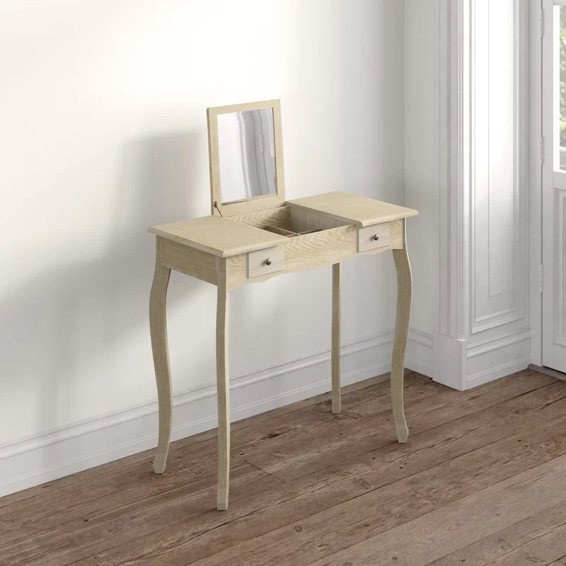 Weathered Jadiel 31.25'' Wide Vanity with Mirror