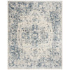 Jase Oriental Area Rug in Ivory/Navy rectangle 10'x14'