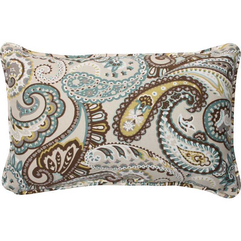 11.5" x 18.5" Jasia Indoor/Outdoor Lumbar Pillow (Set of 2)