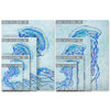 Blue/Purple Jelly Fish I/II Sarah LaPierre - 2 Piece Wrapped Canvas Print on Canvas K8249