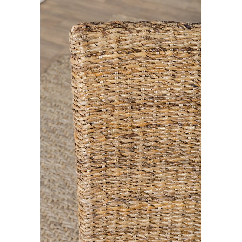 Jim side chair in rattan sale abaca