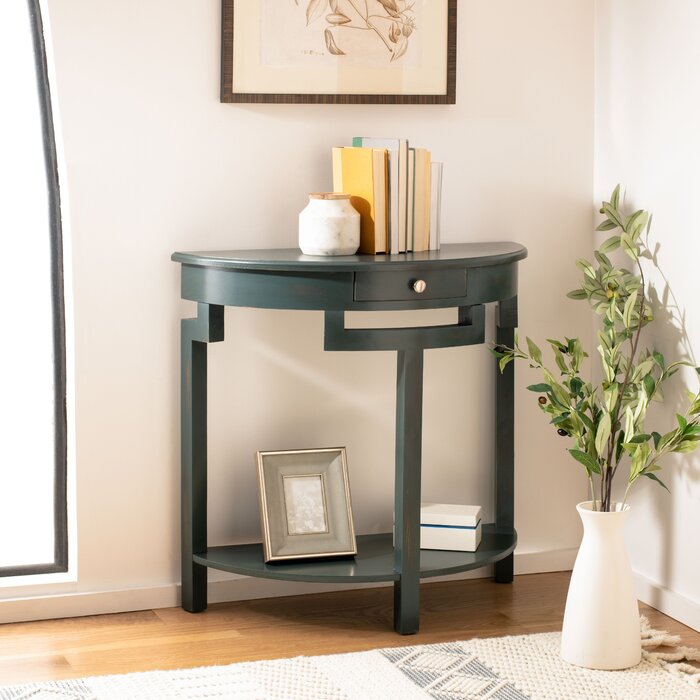 Joanna 31.9" Console Table, Steel Teal (#K1097)