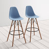 Blue/Natural Jordan Counter Stool (25.5