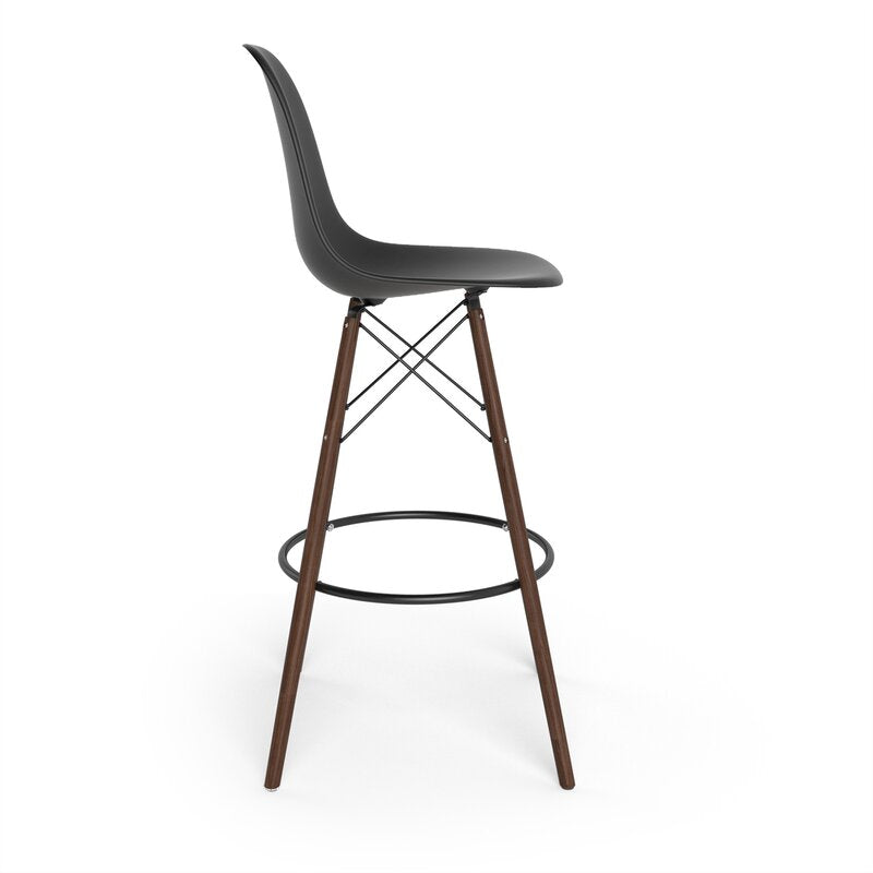 Black/Walnut Jordan Bar Stool (Set of 2)