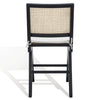 Black Josephina Colette Rattan Counter Stool