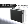 Black/Pewter Jr Twin Tri-Fold Cot - 2 Boxes